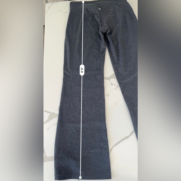 Athleta Gray Flare Leggings-Size Medium - Picture 4 of 6